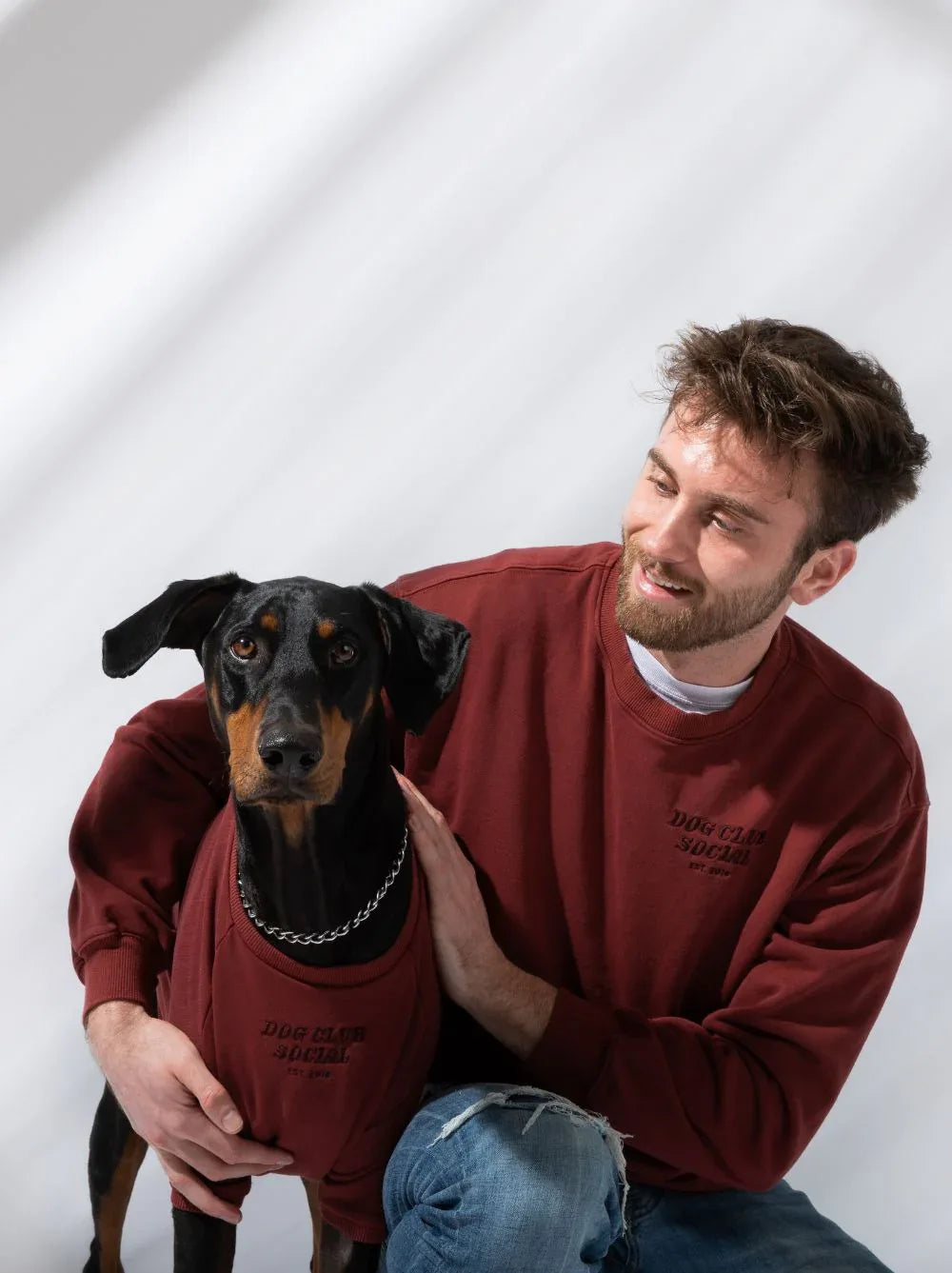 Terry Pullover | Maroon 3 - MiniPaw Luxe