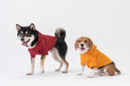 Tribeca Adjustable Velcro Raincoat | Burgundy 4 - MiniPaw Luxe