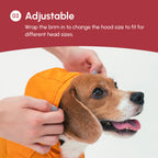 Tribeca Adjustable Velcro Raincoat | Burgundy 9 - MiniPaw Luxe