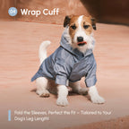 Tribeca Adjustable Velcro Raincoat | Light Blue 13 - MiniPaw Luxe