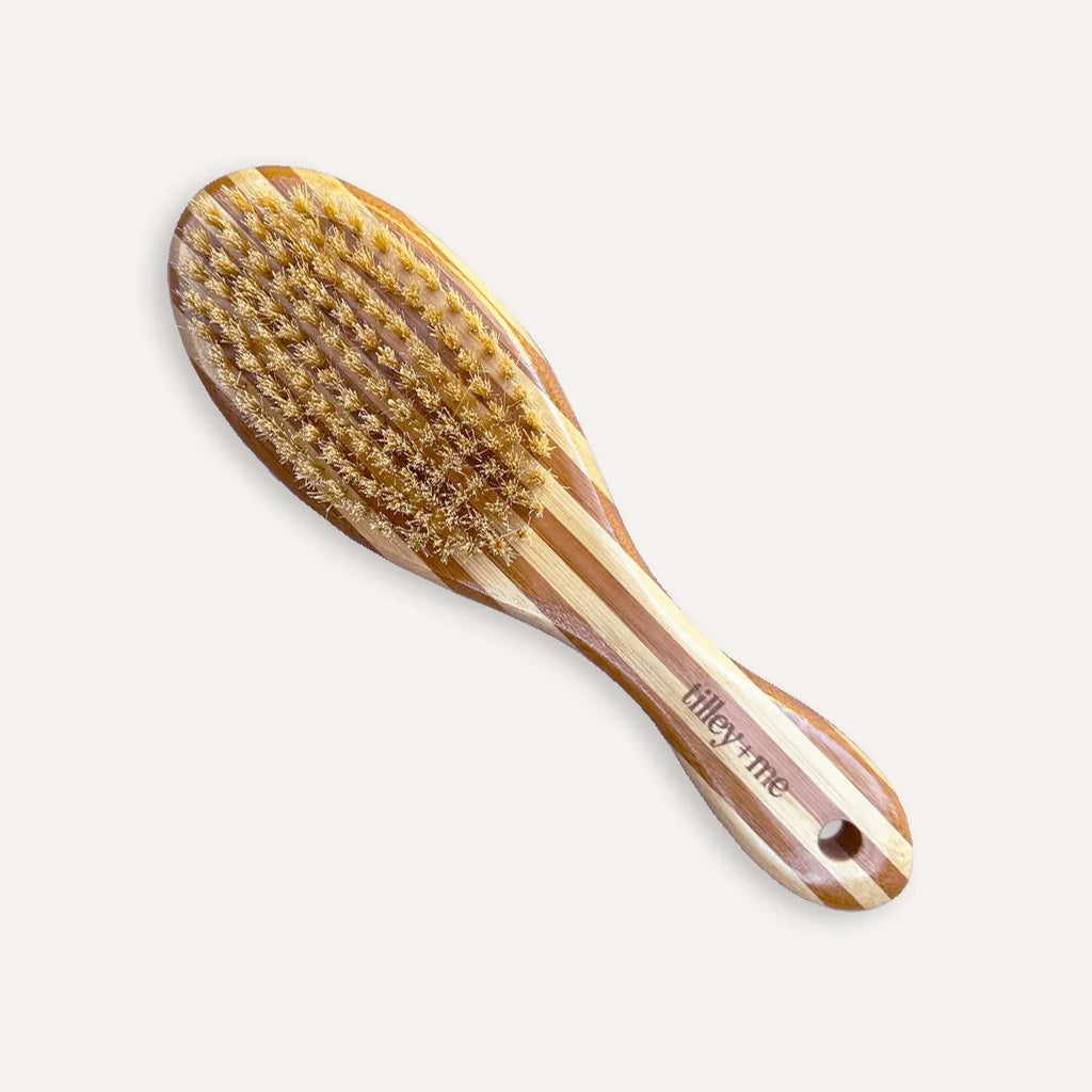 Two-Sided Pet Brush – Bristle & Wire for Shedding & Detangling 1 - MiniPaw Luxe