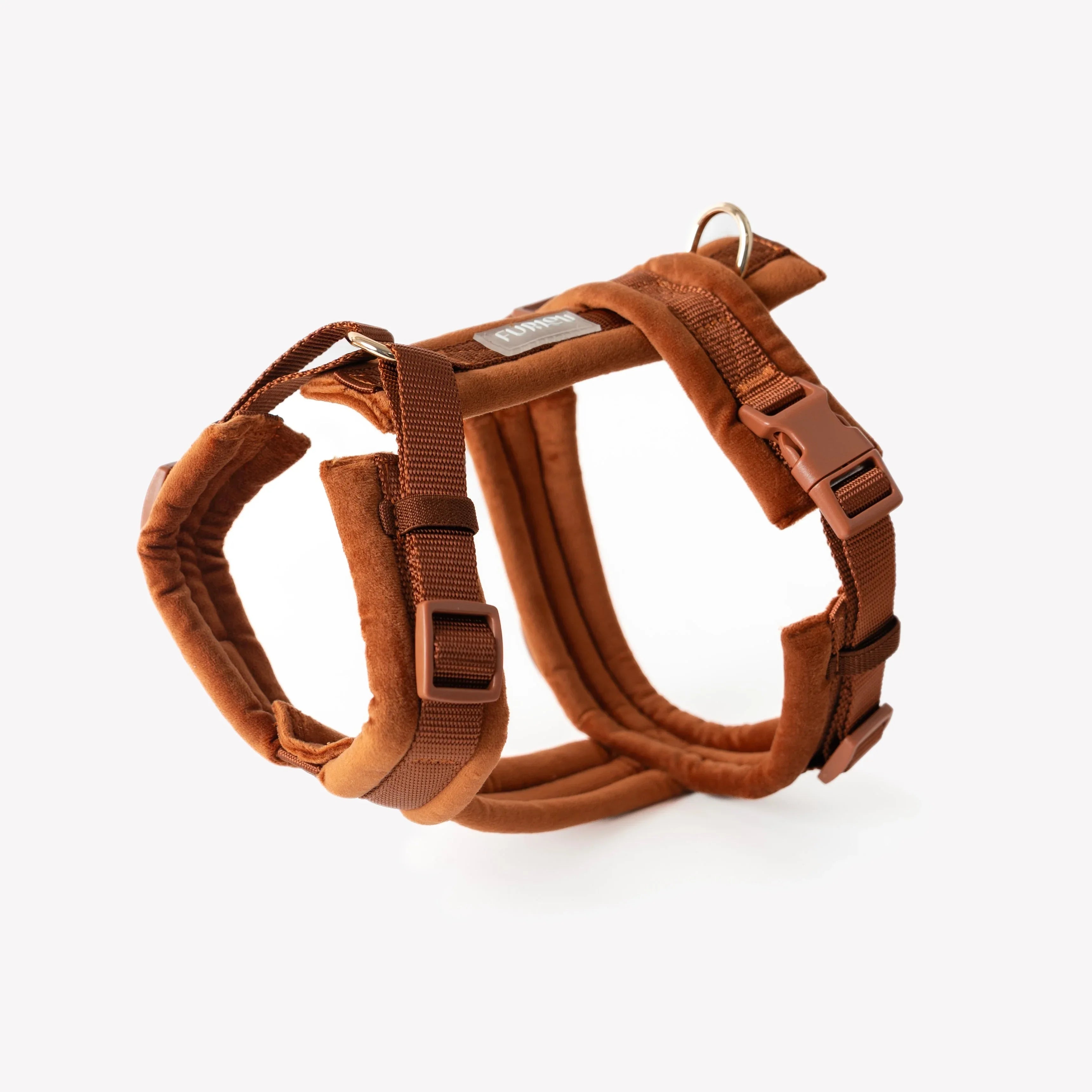 Velvet Harness | Clay 1 - MiniPaw Luxe