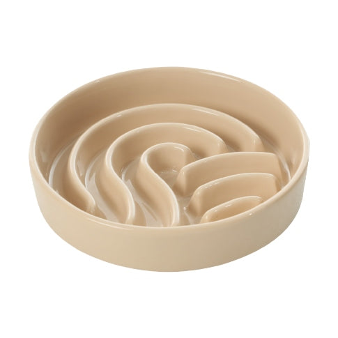 [Wave] Slow Feeder Dog Bowls - Pink / Beige / Orange 5 - MiniPaw Luxe