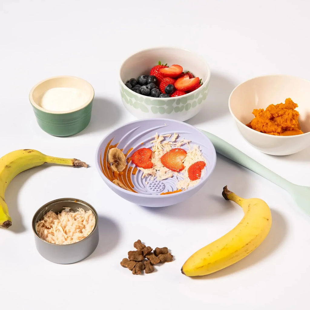 Wobbowl Lick Mat & Slow Feeder Bowl 9 - MiniPaw Luxe