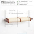 Horizontal Scratching Post for Cats