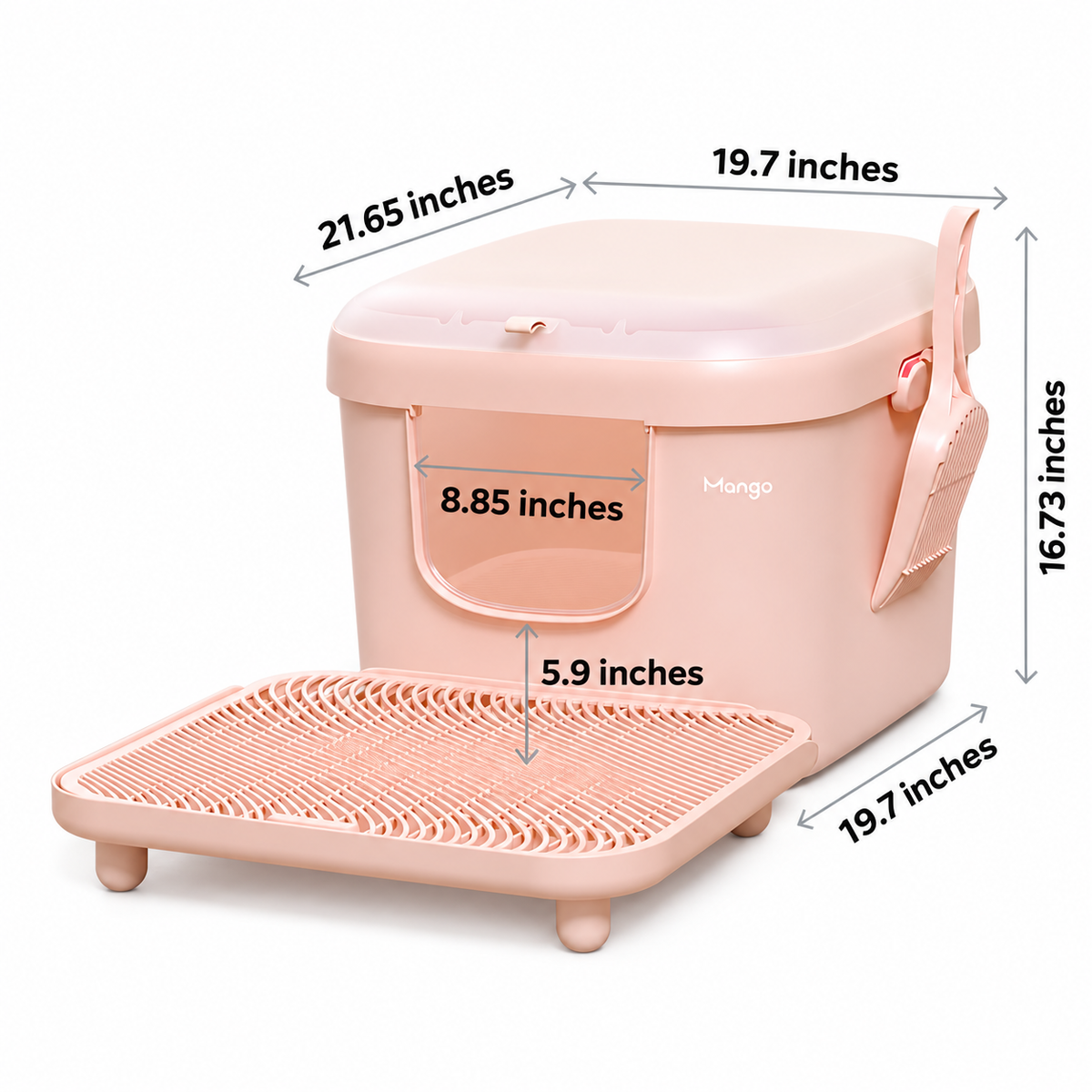 Mango Cube Litter Box XL Complete Set