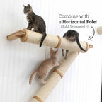 Slanted Cat Scratcher for Wall