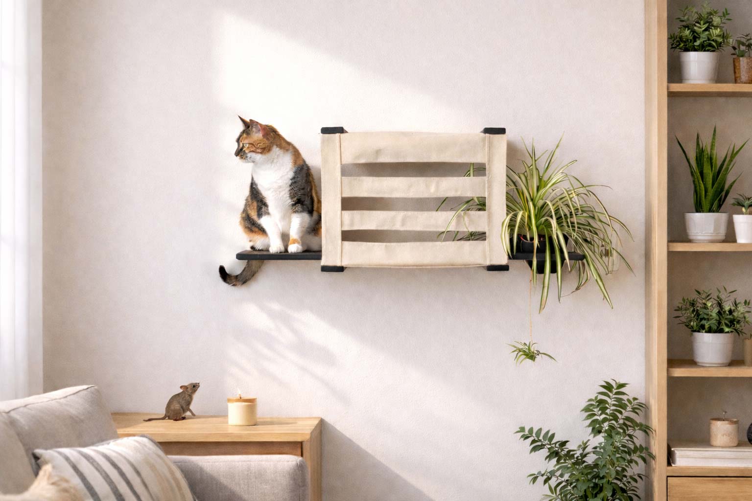 Deluxe Cat Cubby Bed