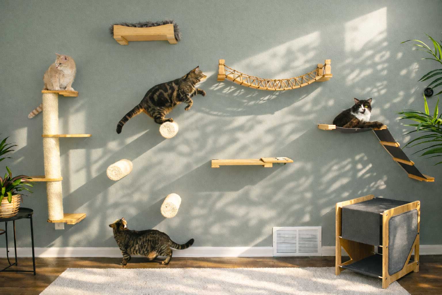 The Cat Nest Bed