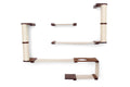 The Roman - A Wall Mounted Cat Scratcher Tree