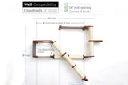 The Crossroads - Cat Wall Scratcher - Tree with Ramp