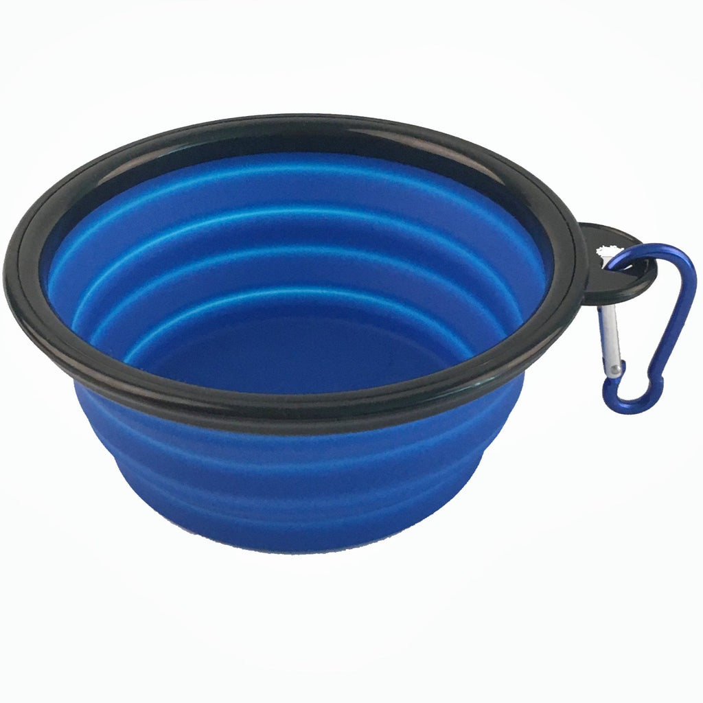 Mr. Peanut's Collapsible Silicone Pet Travel Bowls - 12oz