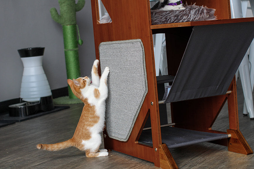 The Overlook - Sturdy - Bamboo Cat Tree
