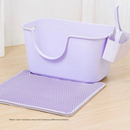 Butter Litter Box XL Set | Extra Large Litter Box with Accessories