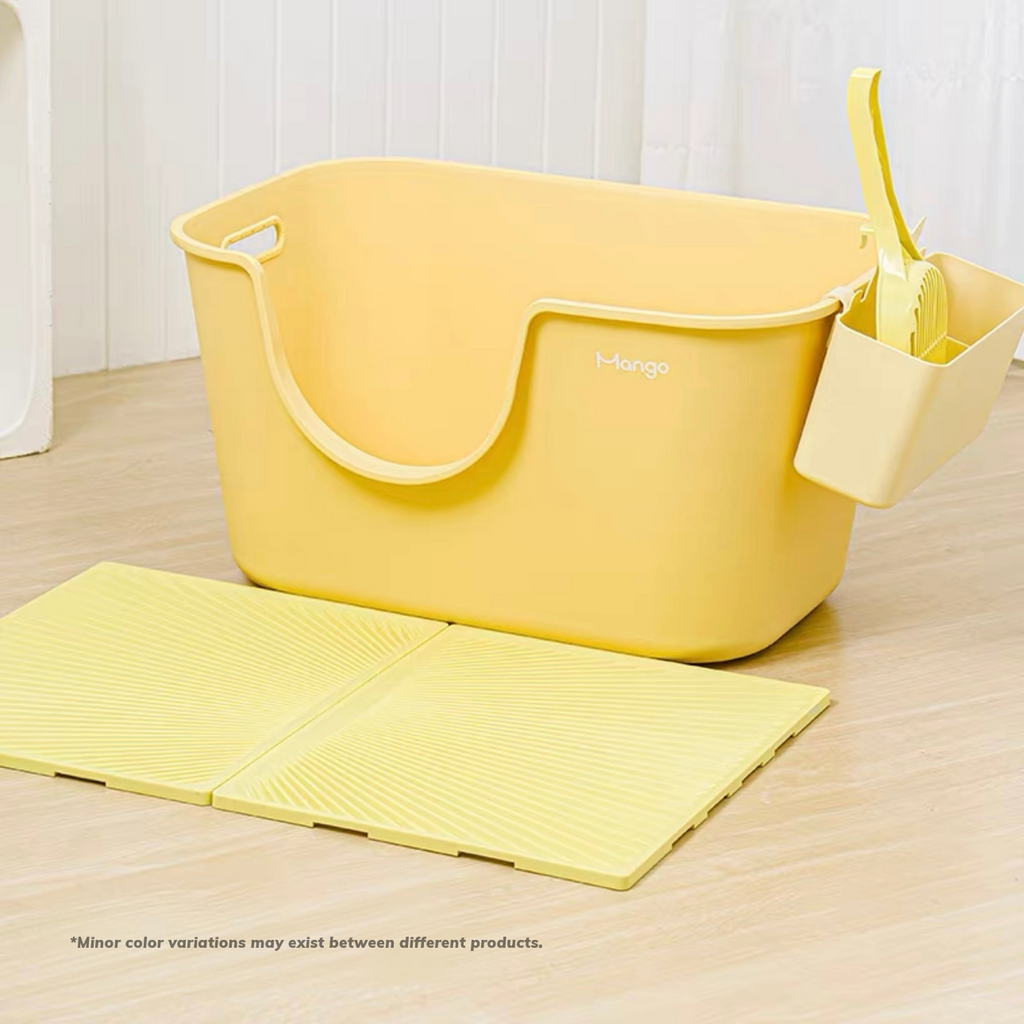 Butter Litter Box XL Set | Extra Large Litter Box with Accessories
