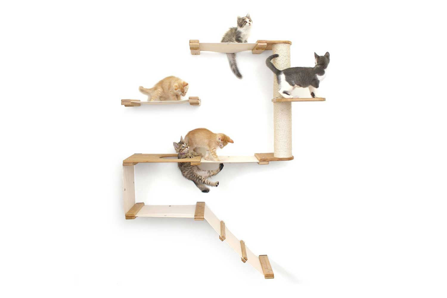 The Deluxe Cat Fort - Modern Cat Condo