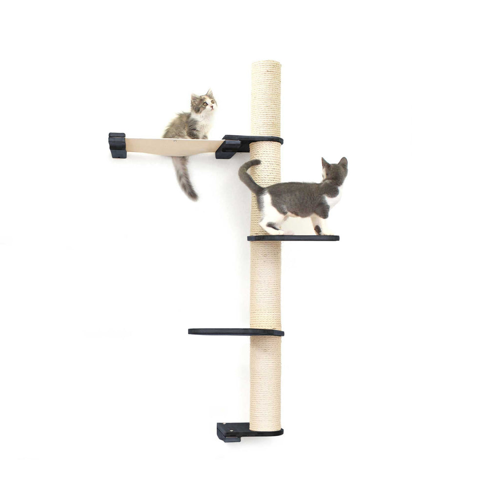 The Crow's Nest - A Wall Cat Scratcher with Hammock